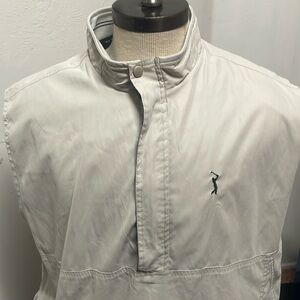 Beige PGA Tour collection vest XL with mesh lining